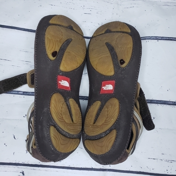 The North Face Brown Gladiator Thong Sandal Size 8 - Picture 7 of 7
